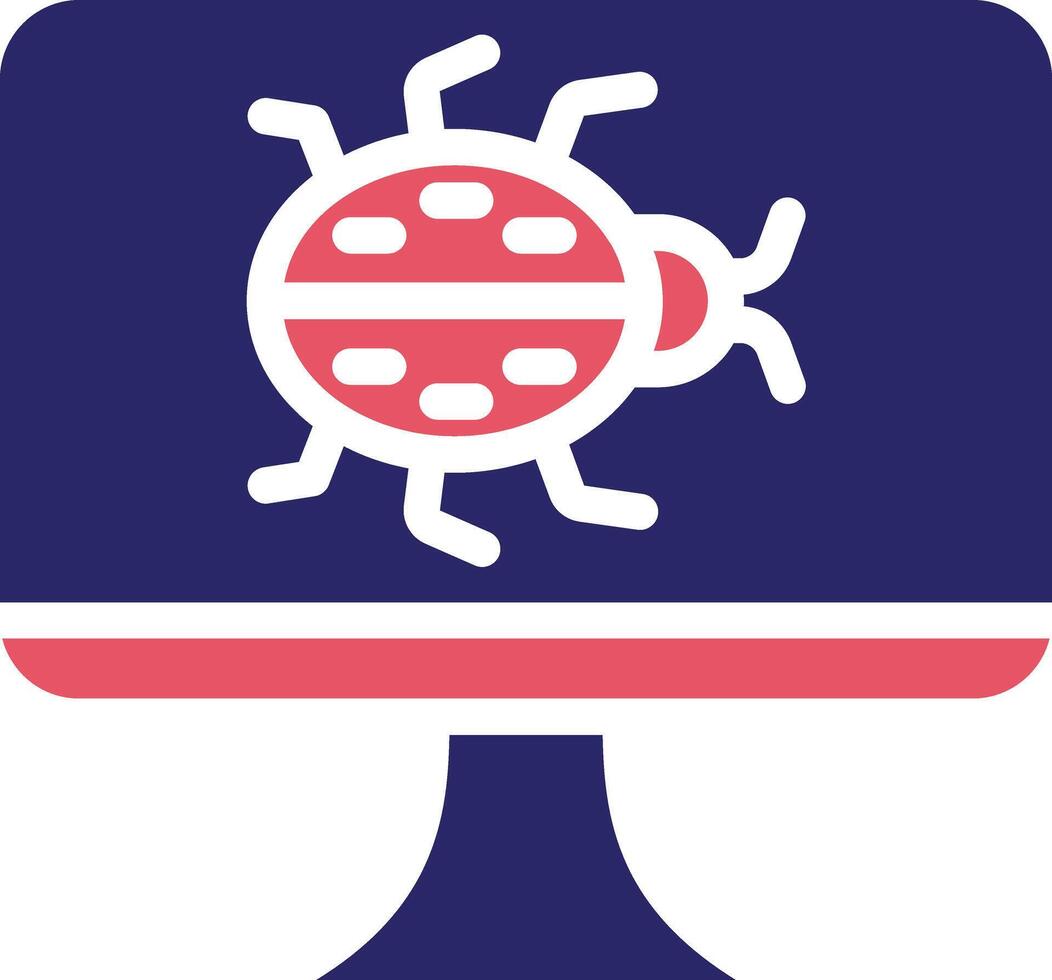 Computer Virus Vector Icon Vector Icon