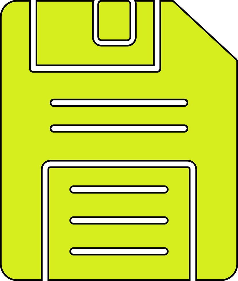 Floppy Disk Vecto Icon vector