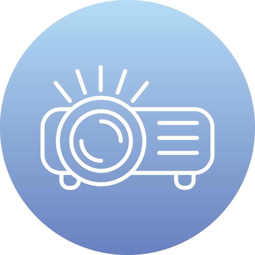 Projector Vecto Icon vector