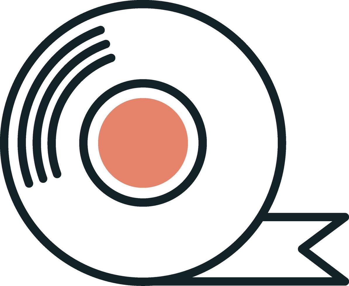 Adhesive Tape Vecto Icon vector