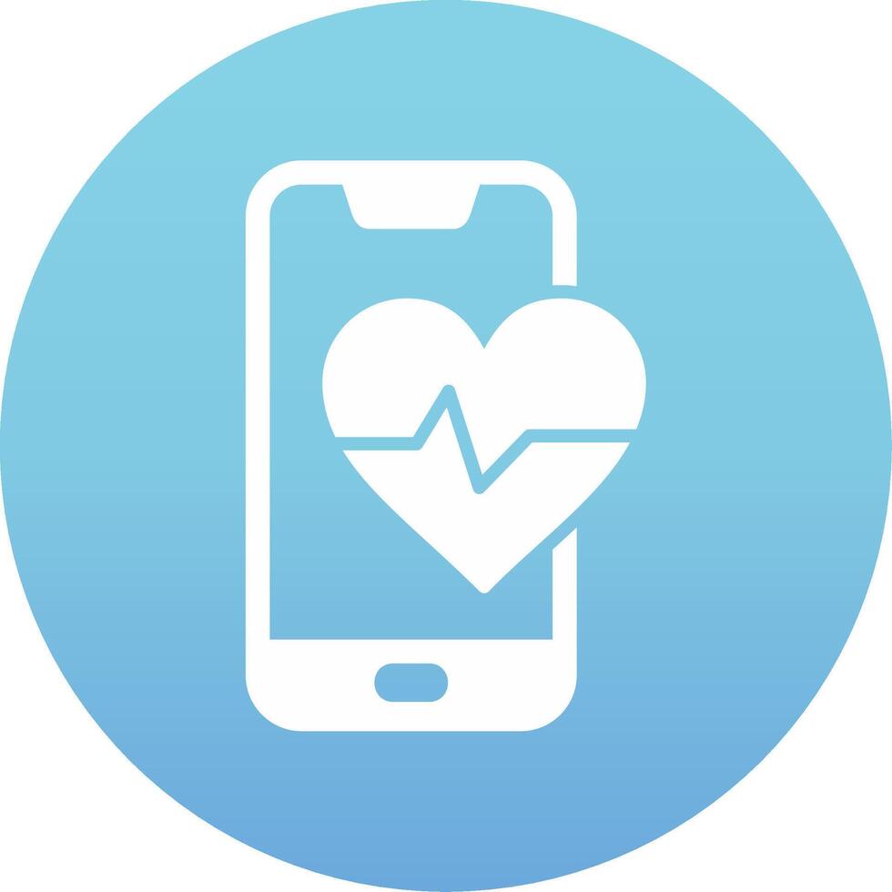 Heart Rate Vecto Icon vector