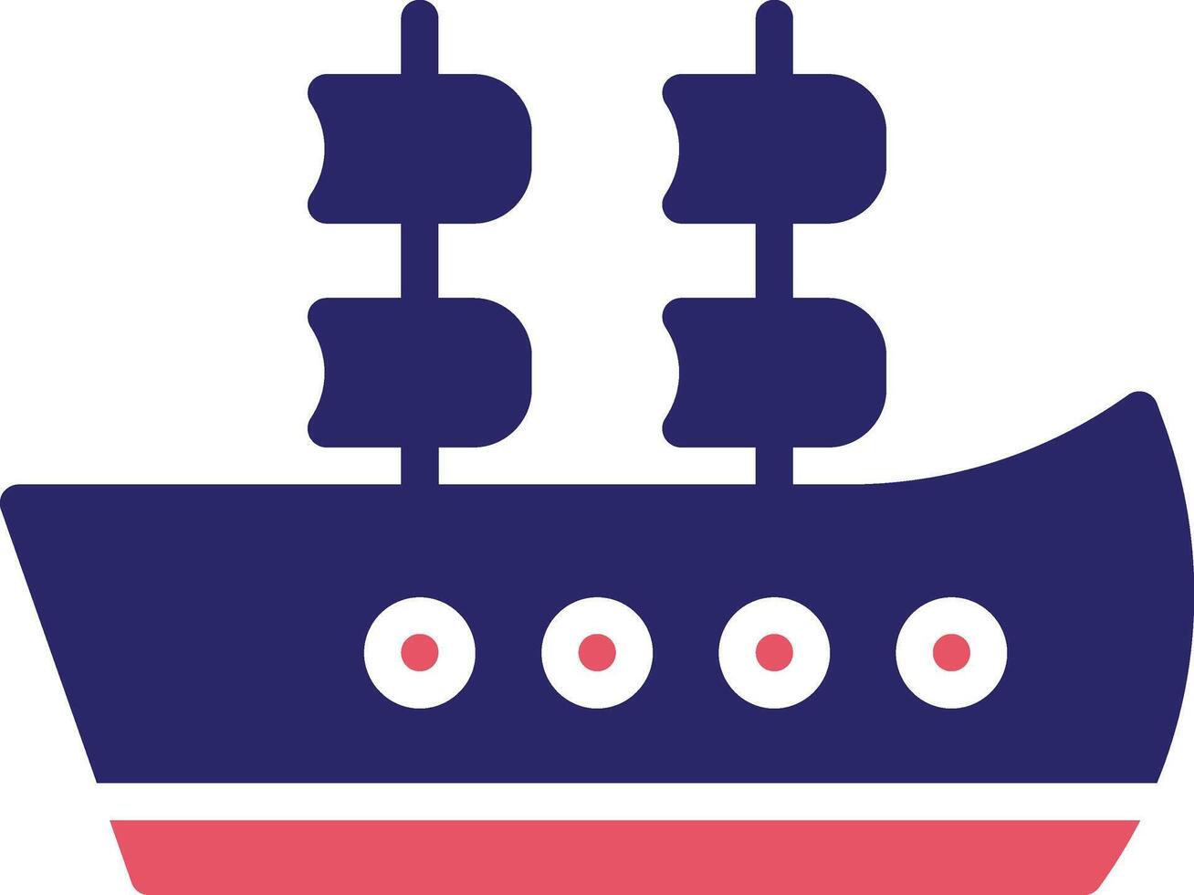 Galleon Vector Icon