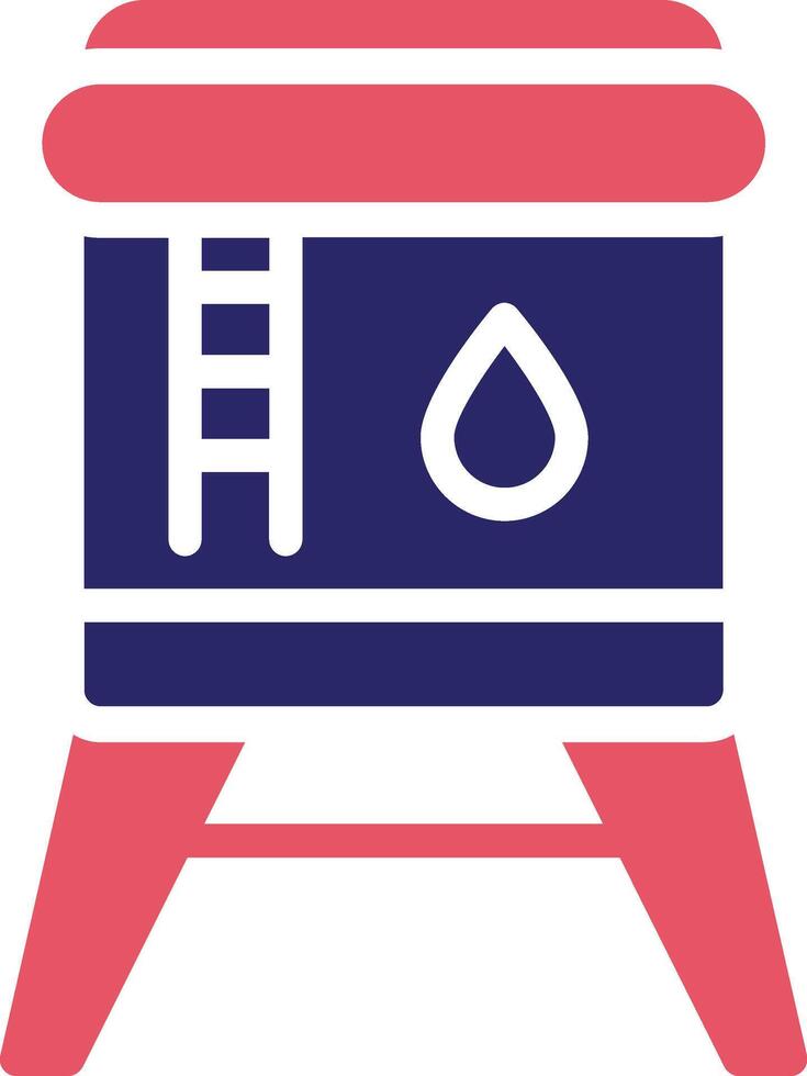 Water Tank Vector Icon