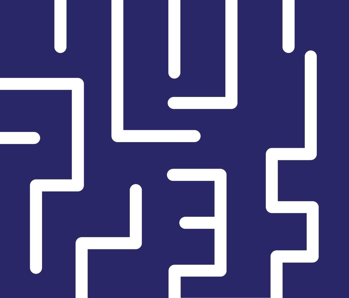 Maze Challenge Vector Icon