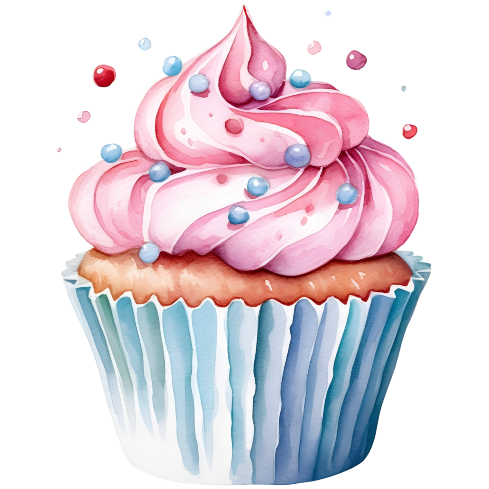 Cupcake in pastel color png