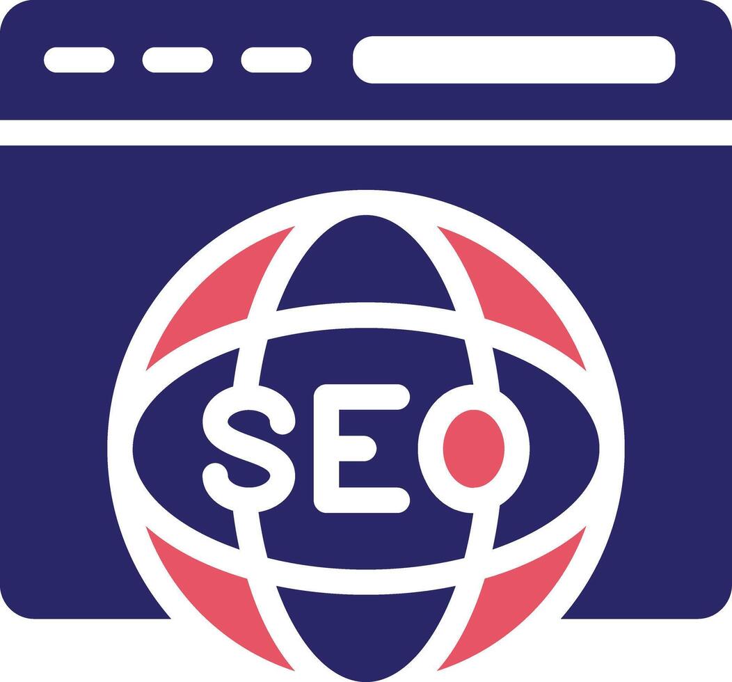 International SEO Vector Icon