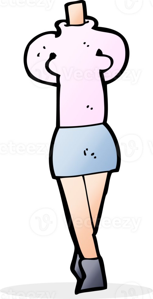 cartoon female body mix and match cartoons or add own photos png