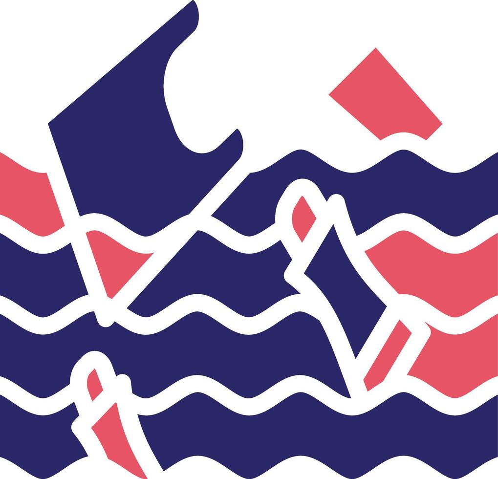 Water Pollution Vector Icon