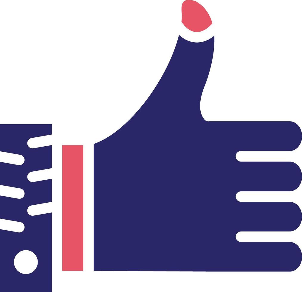 Thumbs Up Vector Icon