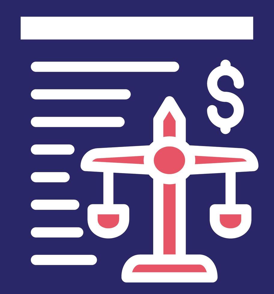 Budget Estimate Vector Icon