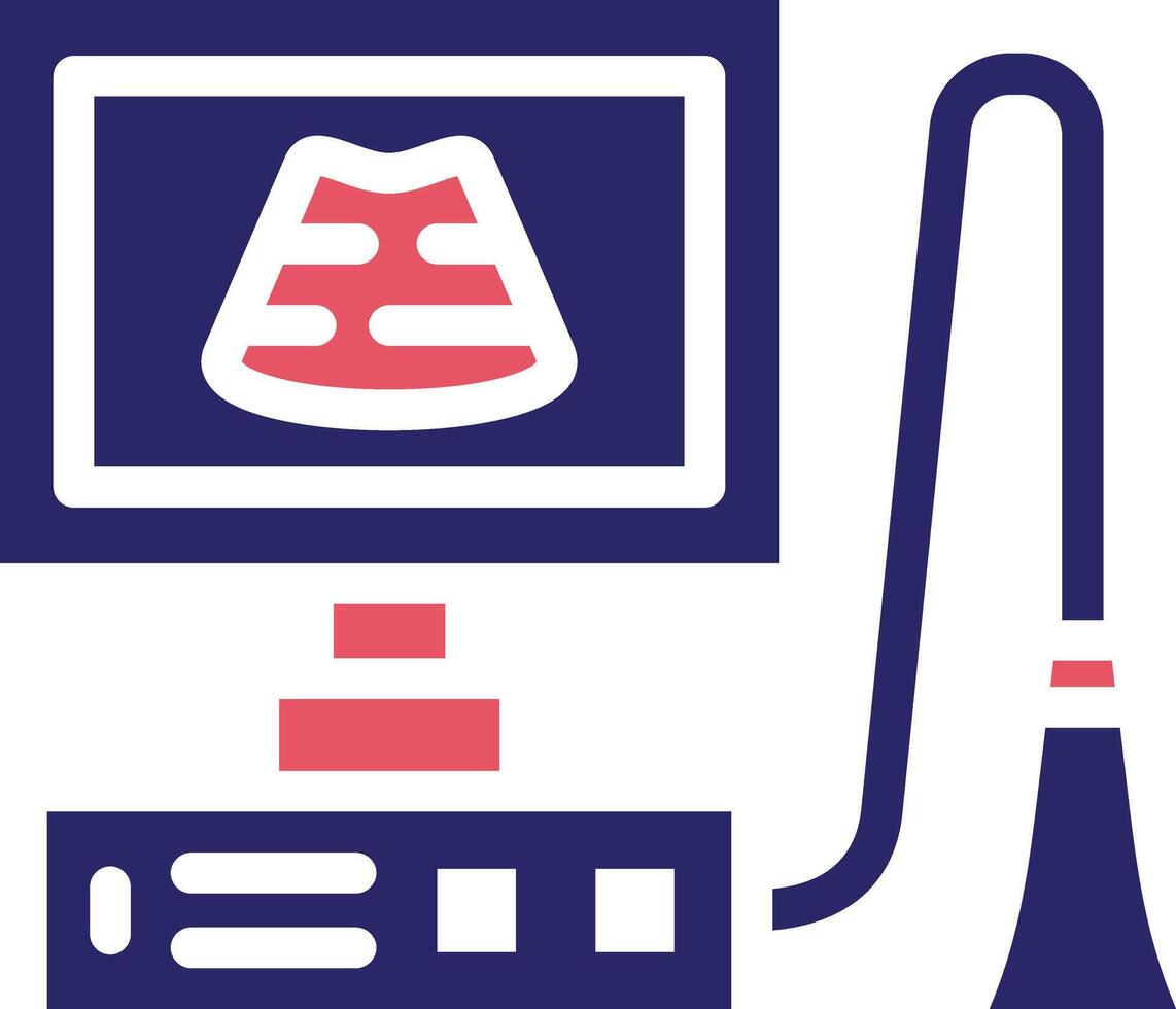 Ultrasonography Vector Icon