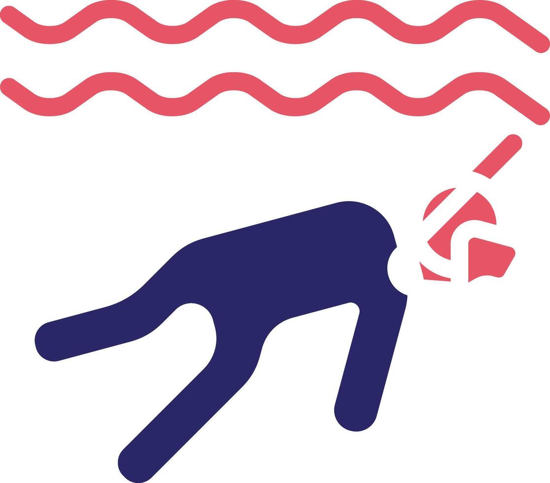 Diving Vector Icon