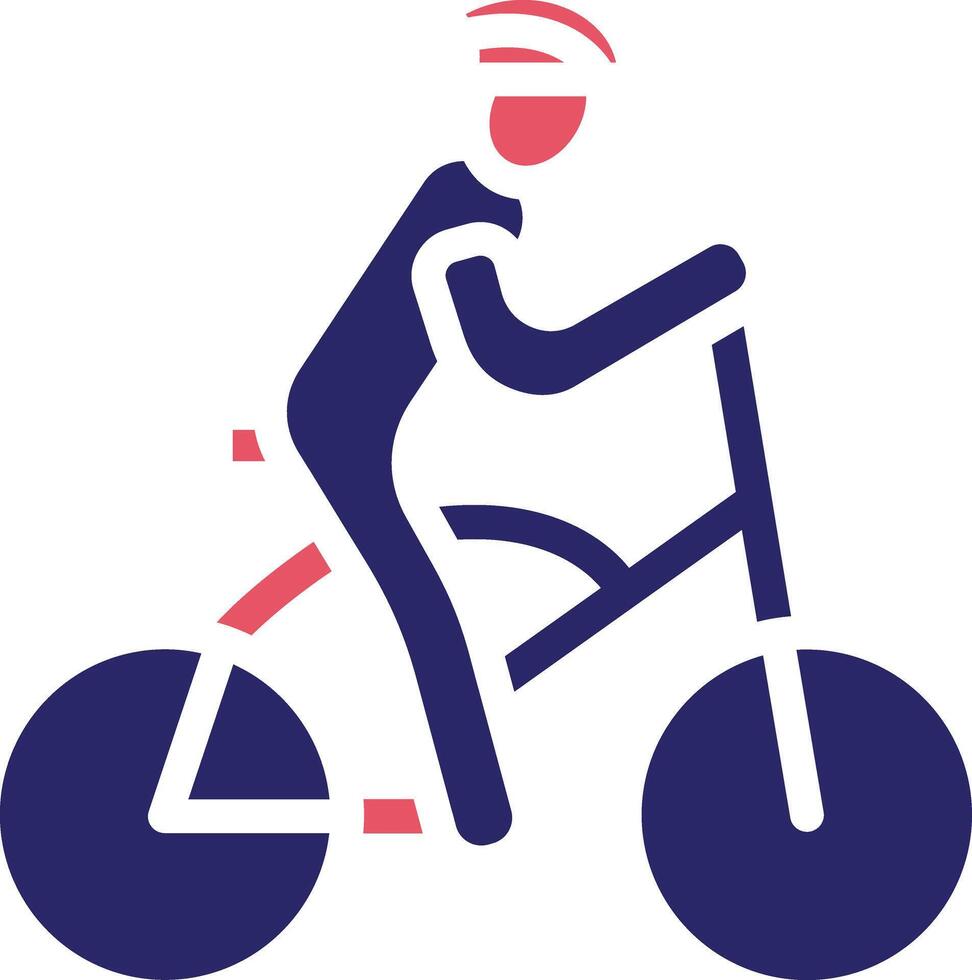 Cycling Vector Icon