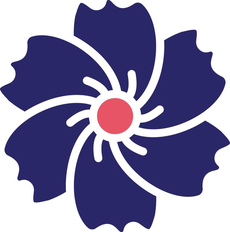 Violet Vector Icon