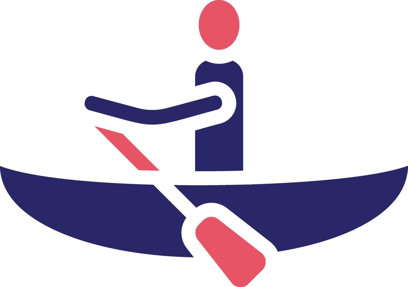 Rowing Vector Icon