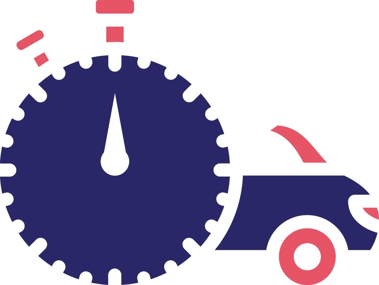 Race Stopwatch Vector Icon