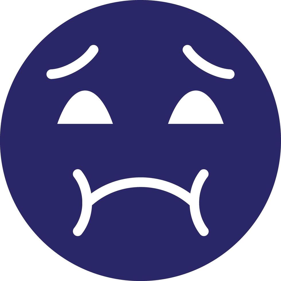 Nauseated Face Vector Icon