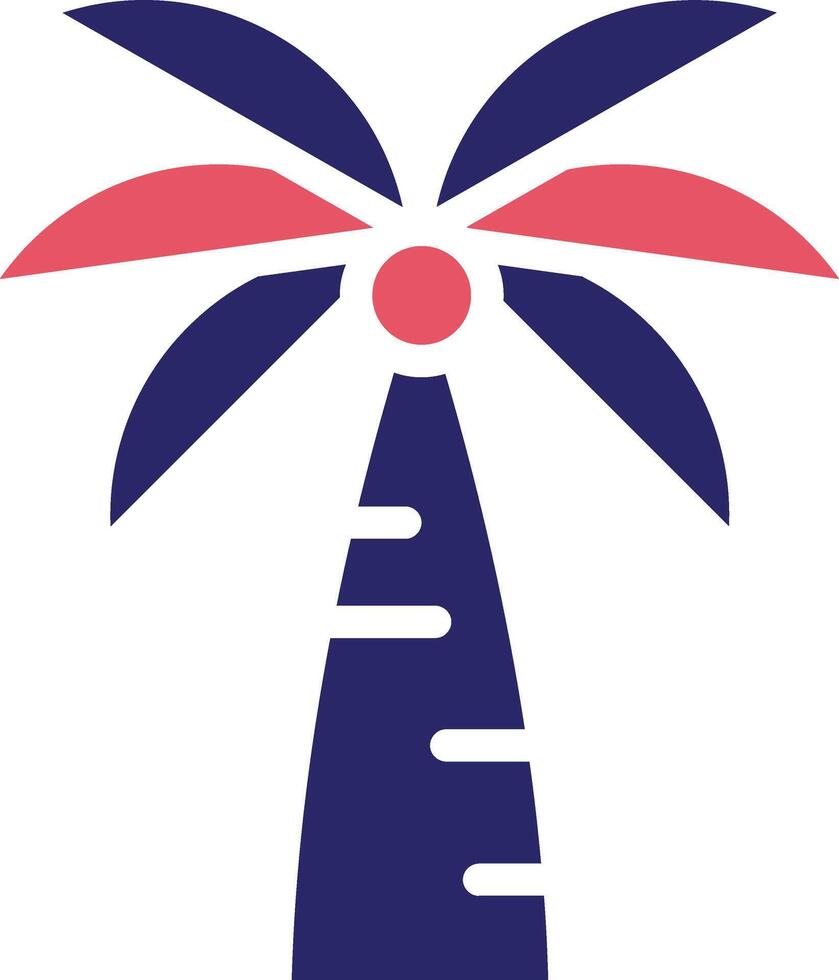 Dubai Tree Vector Icon