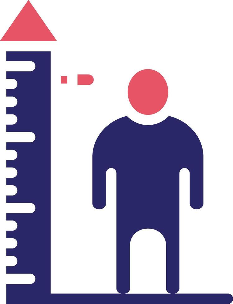 Height Check Vector Icon