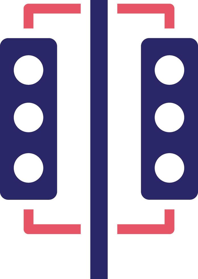 Race Lights Vector Icon