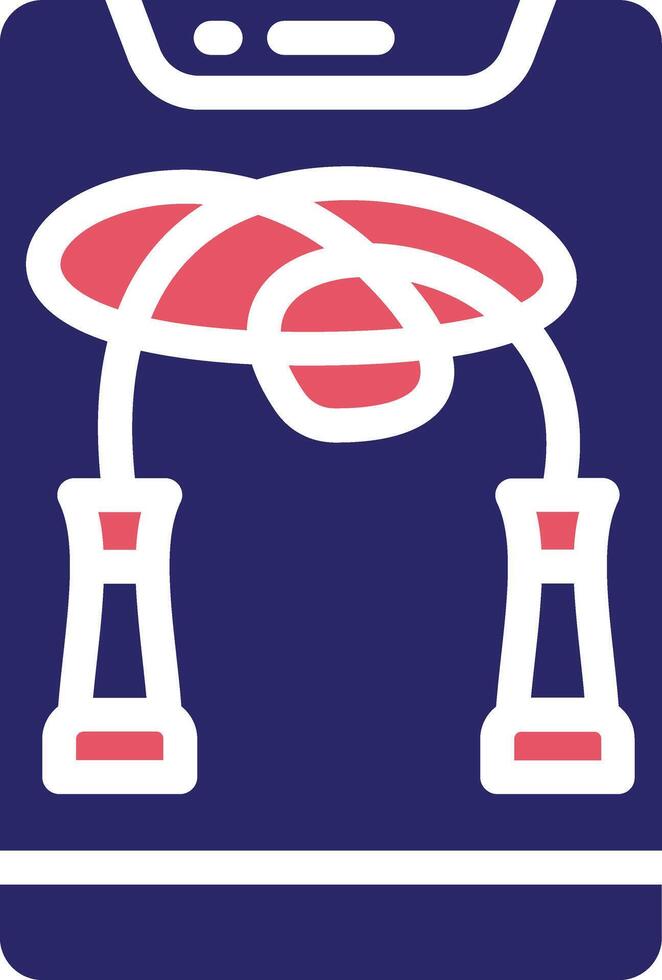 Jumping Rope Vector Icon