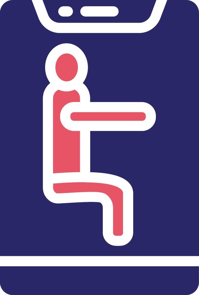 Squat Vector Icon