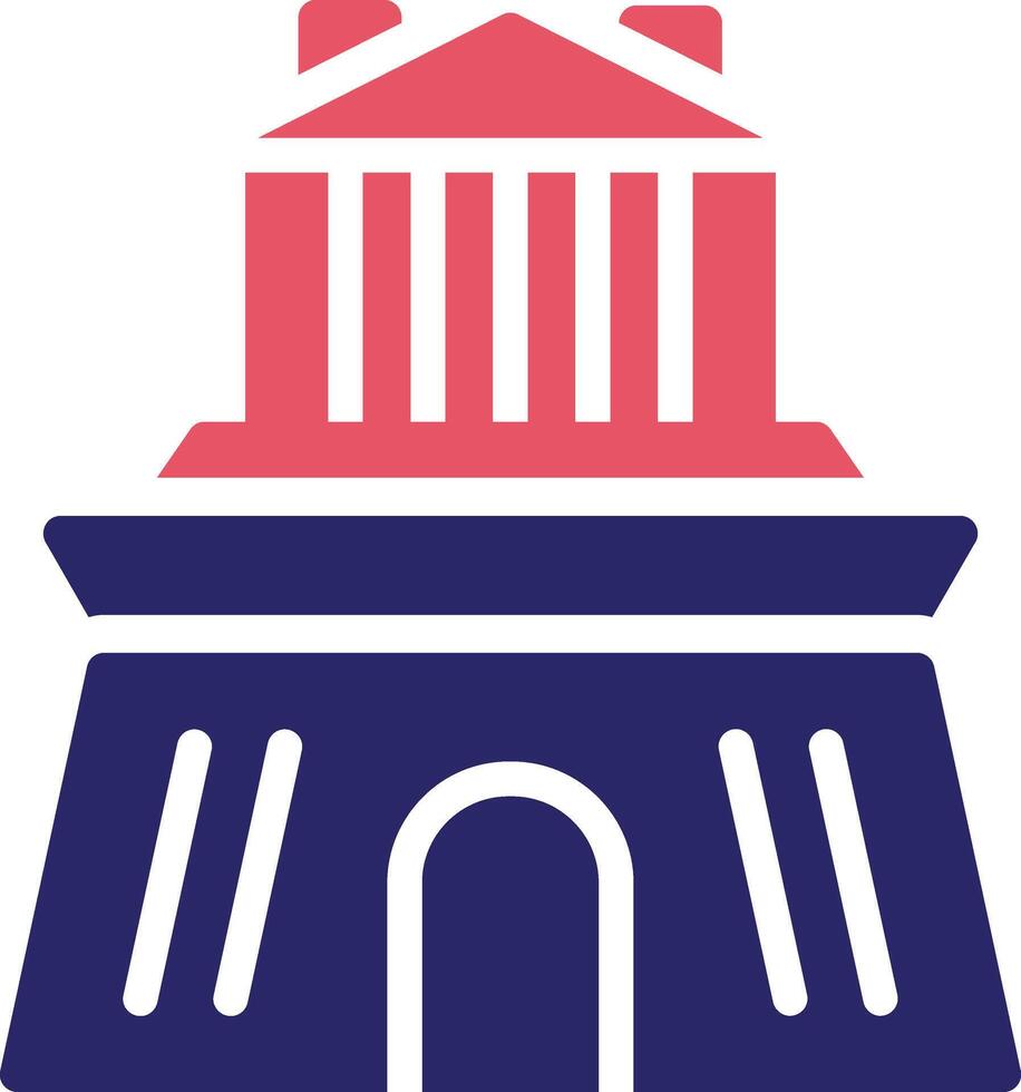 Halicarnassus Mausoleum Vector Icon