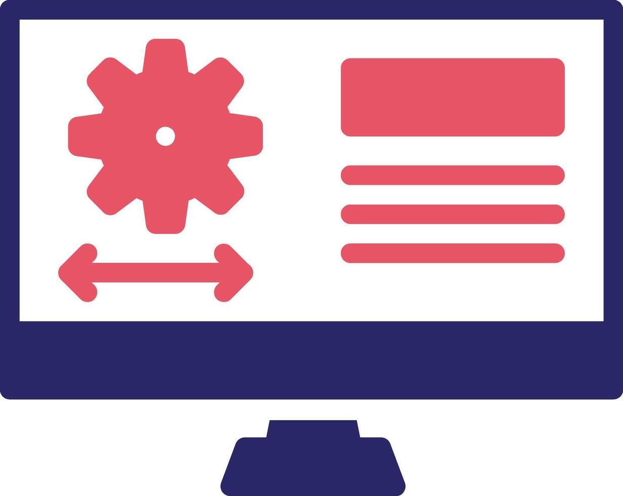 Cad Engineering Vector Icon