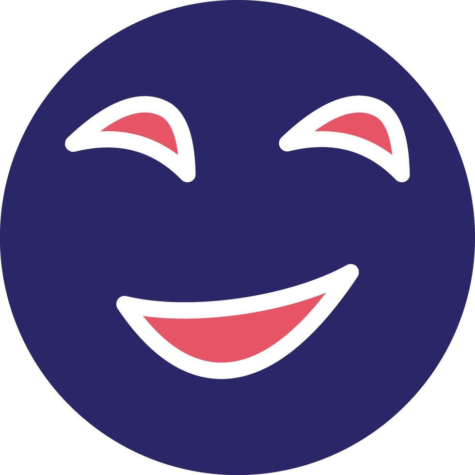 Smirking Face Vector Icon
