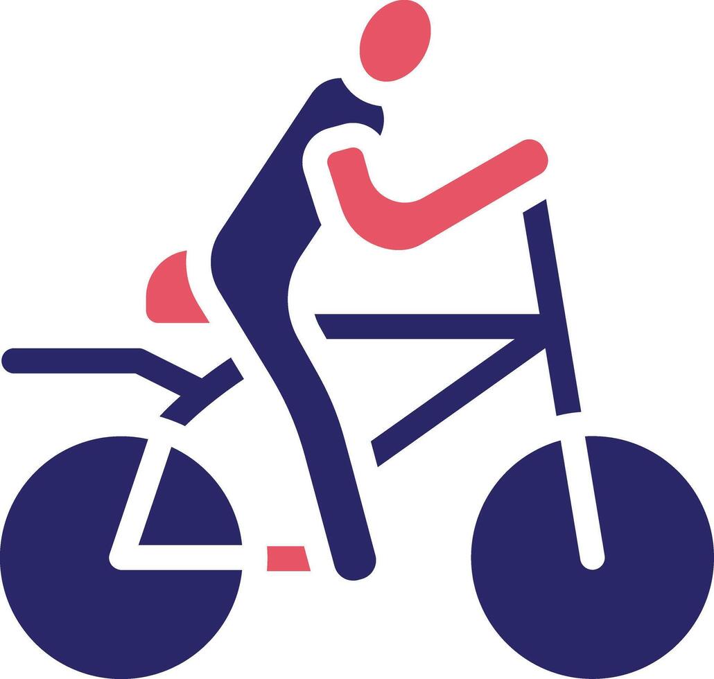 icono de vector de ciclismo