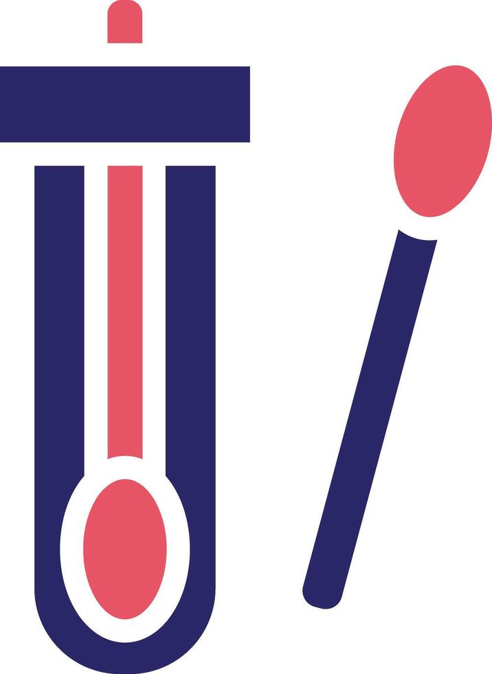 Swab Test Vector Icon