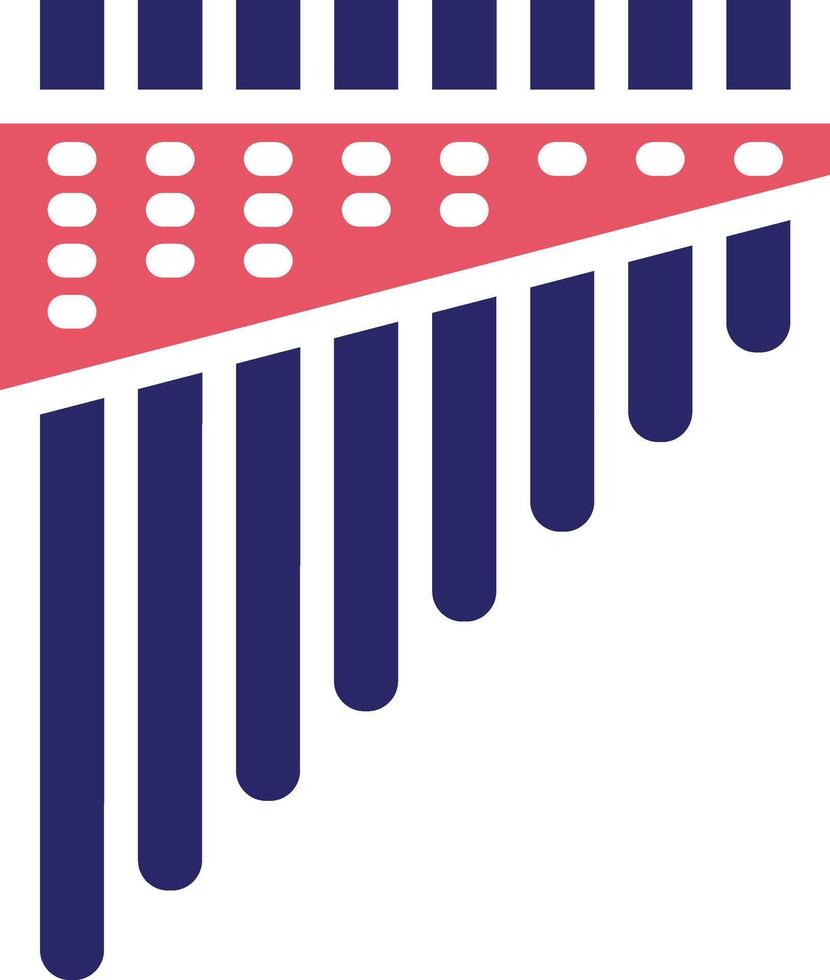 Pan Flute Vector Icon
