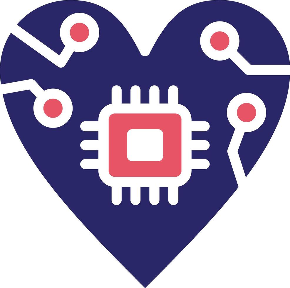 Affective Computing Vector Icon
