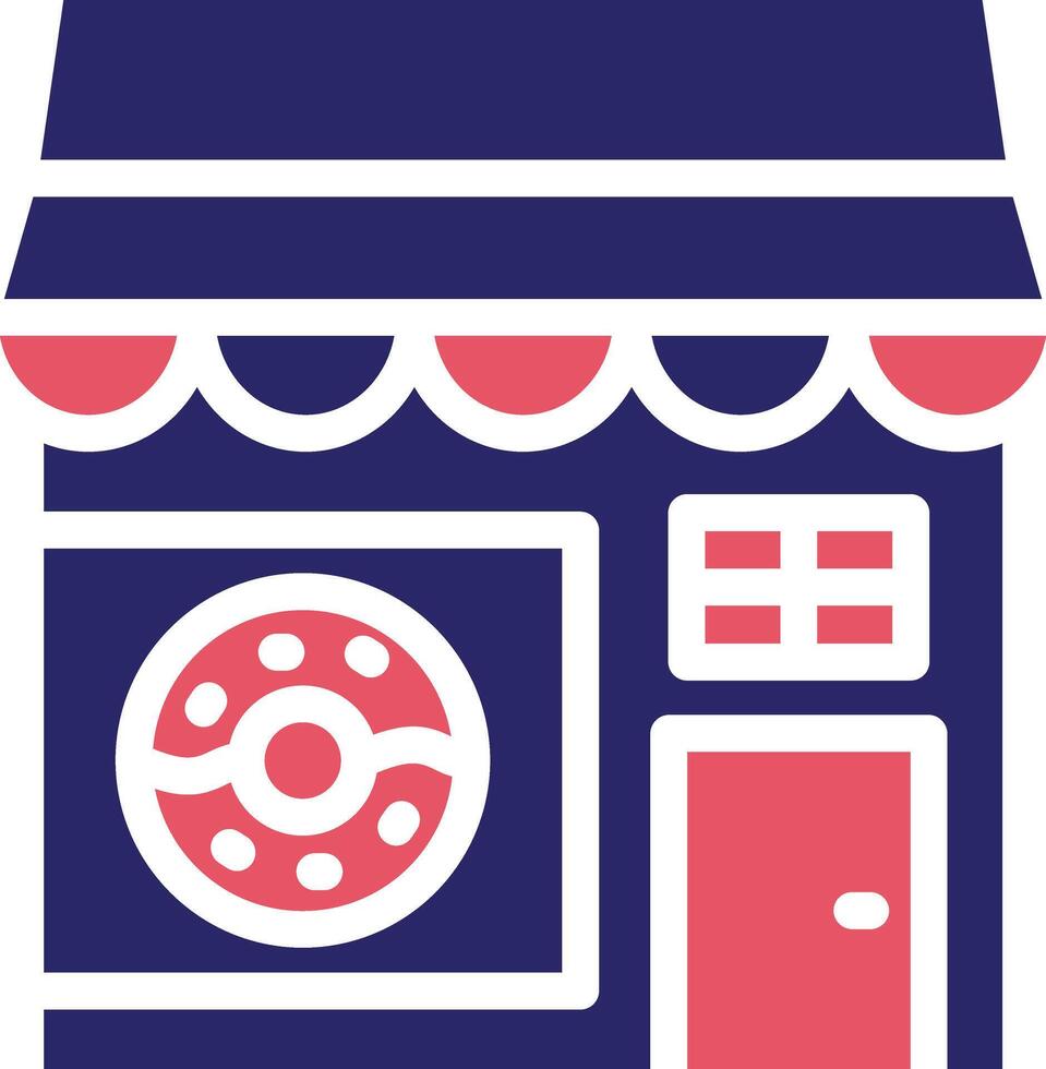 Donut Shop Vector Icon