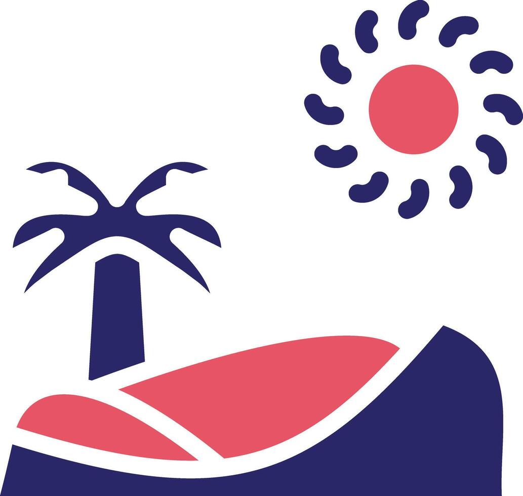 Desert Vector Icon