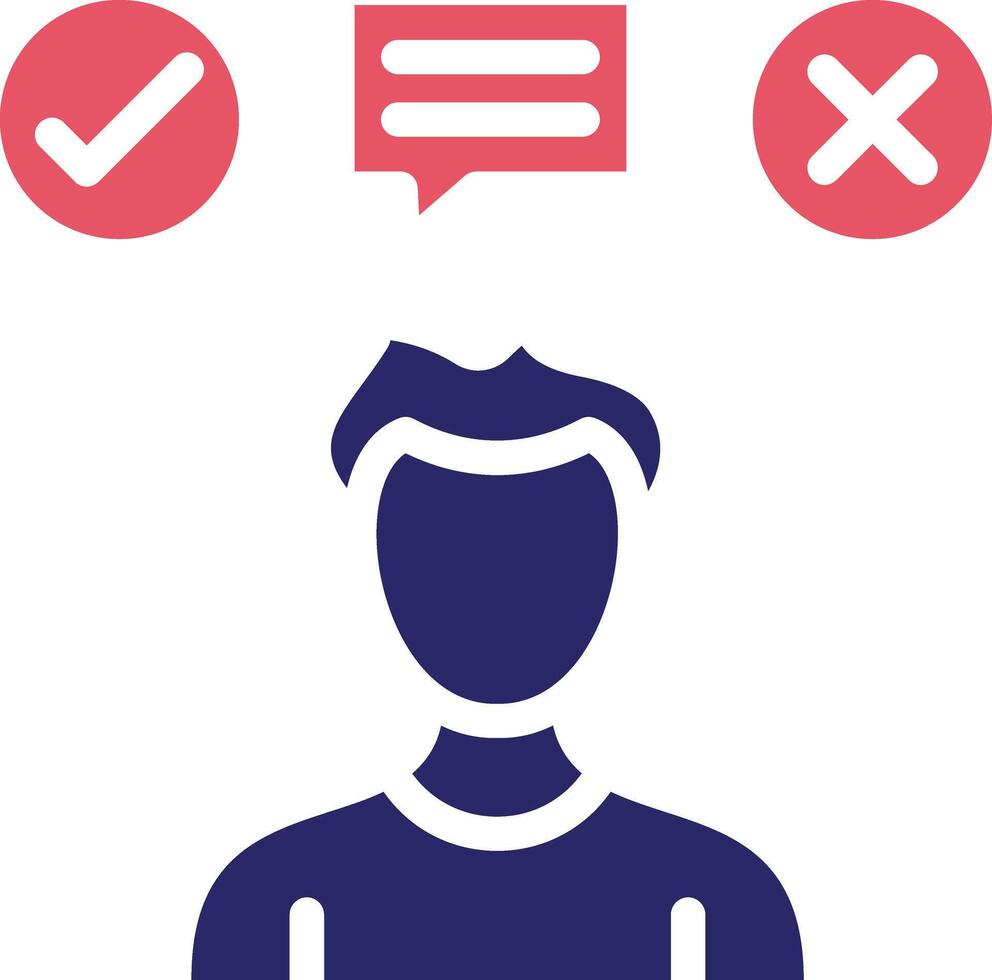 Decision Making Vector Icon