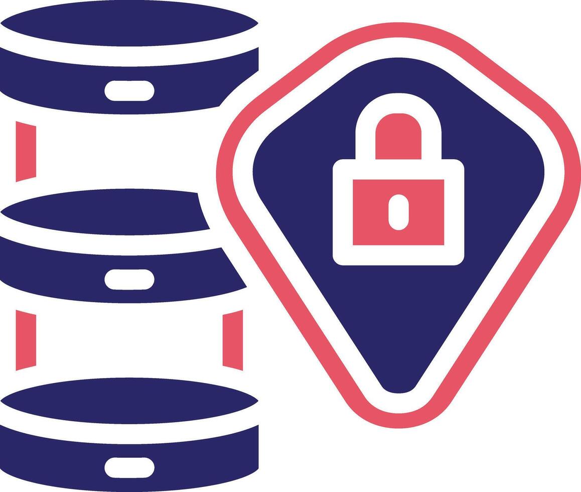 Secured Backup Vector Icon