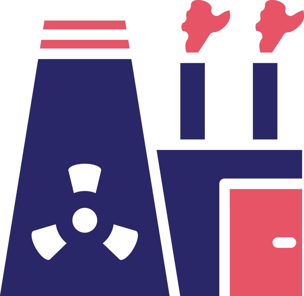 Nuclear Energy Vector Icon