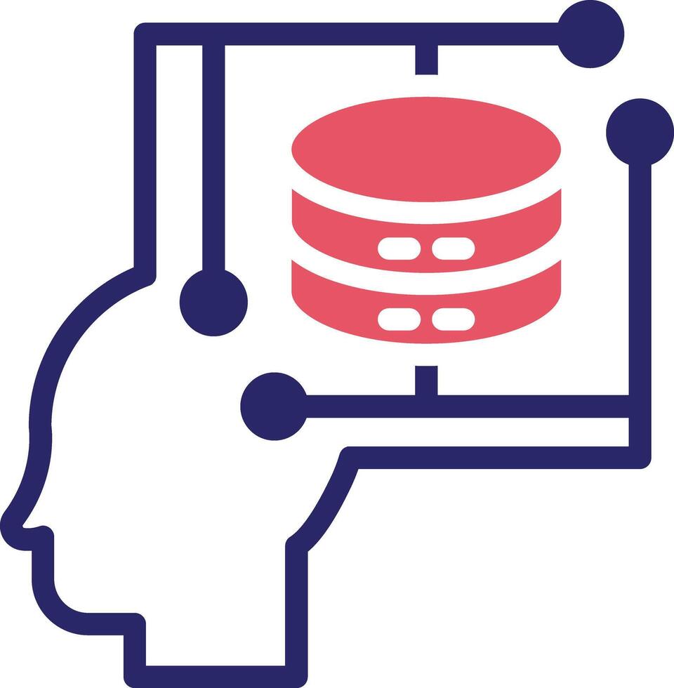 Intelligent Data Vector Icon