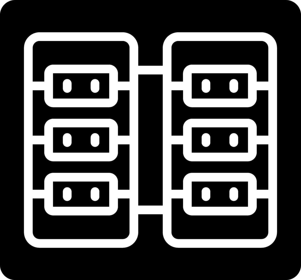 Server Room Vector Icon