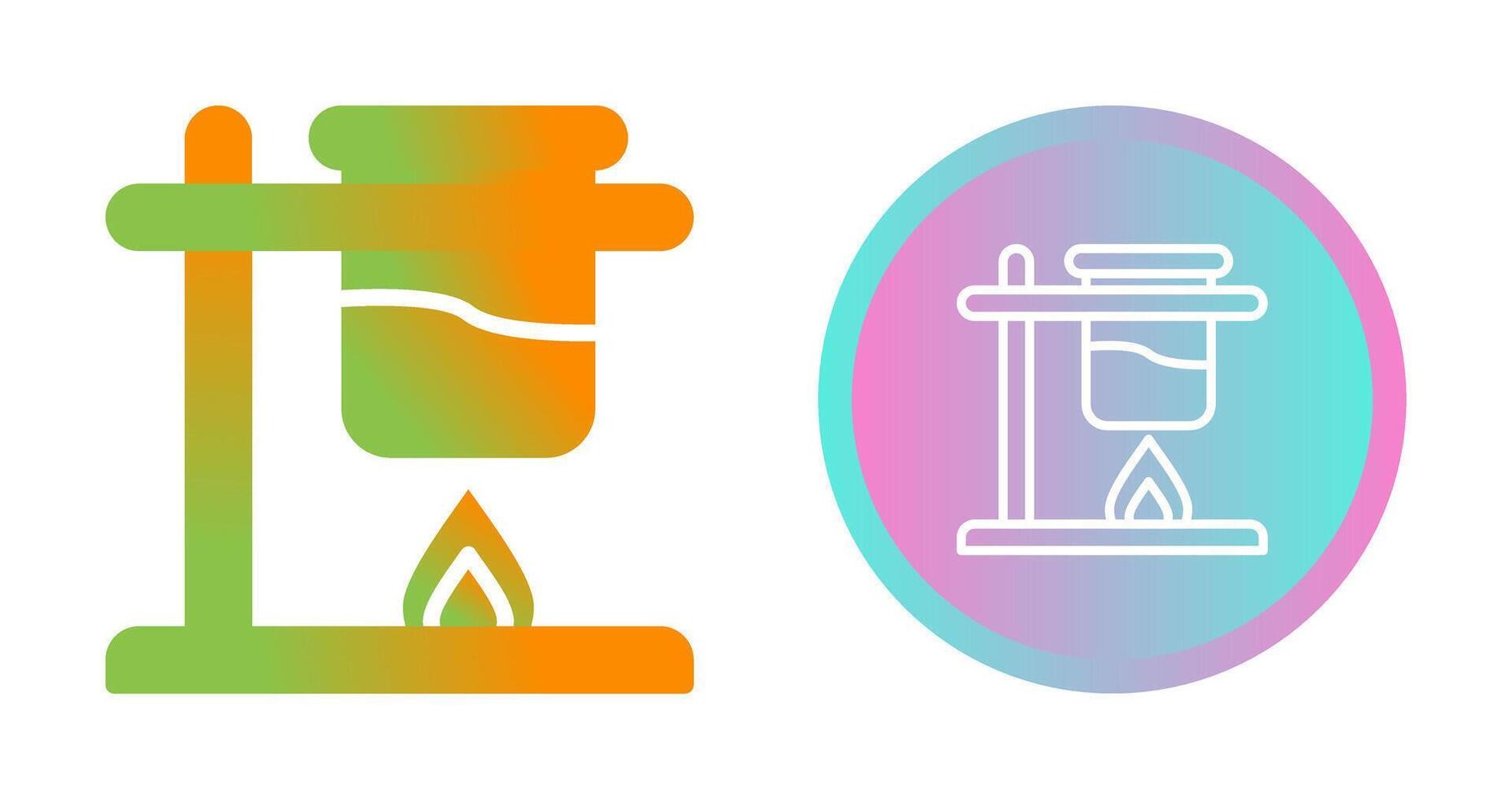 Bunsen Burner Vector Icon