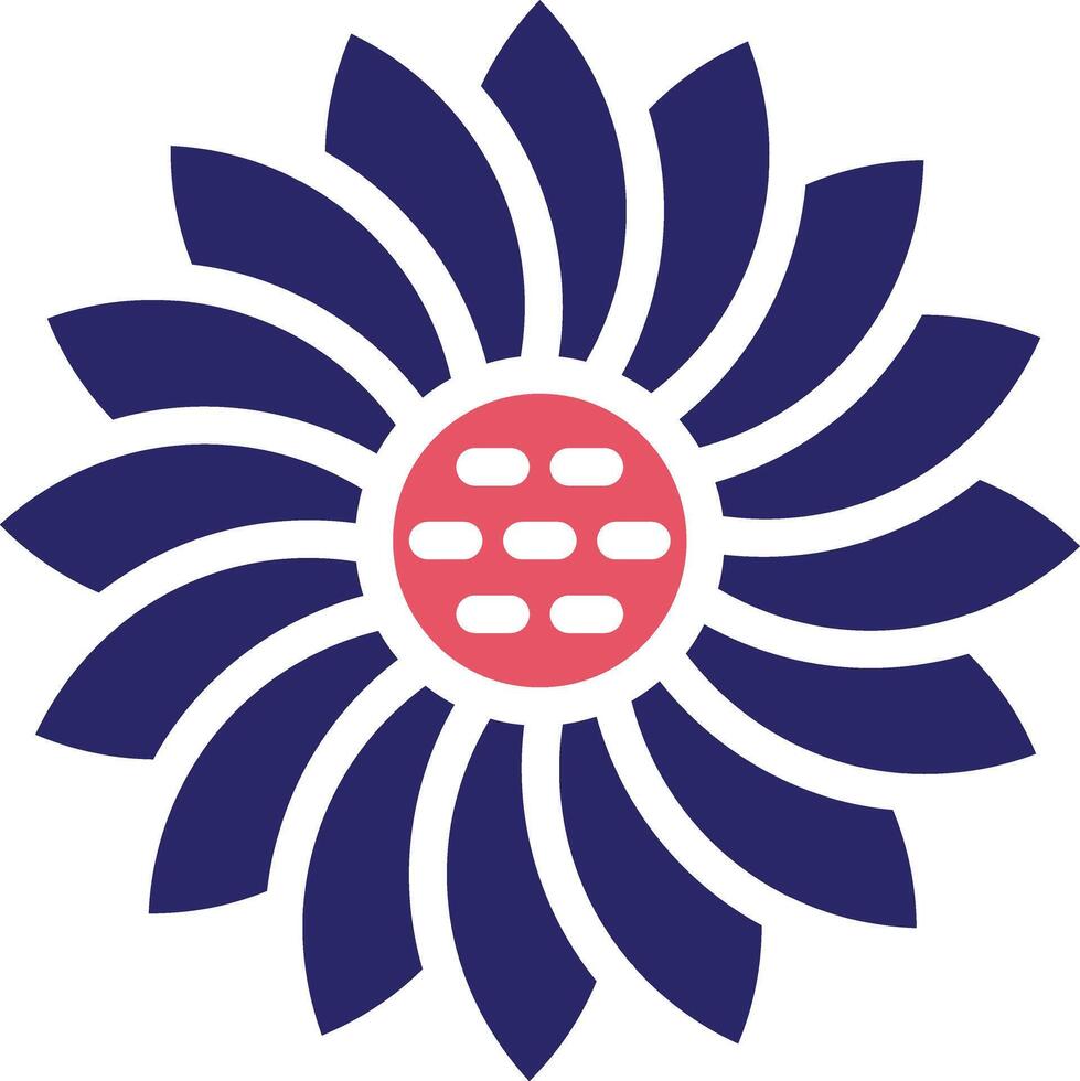 Sunflower Vector Icon