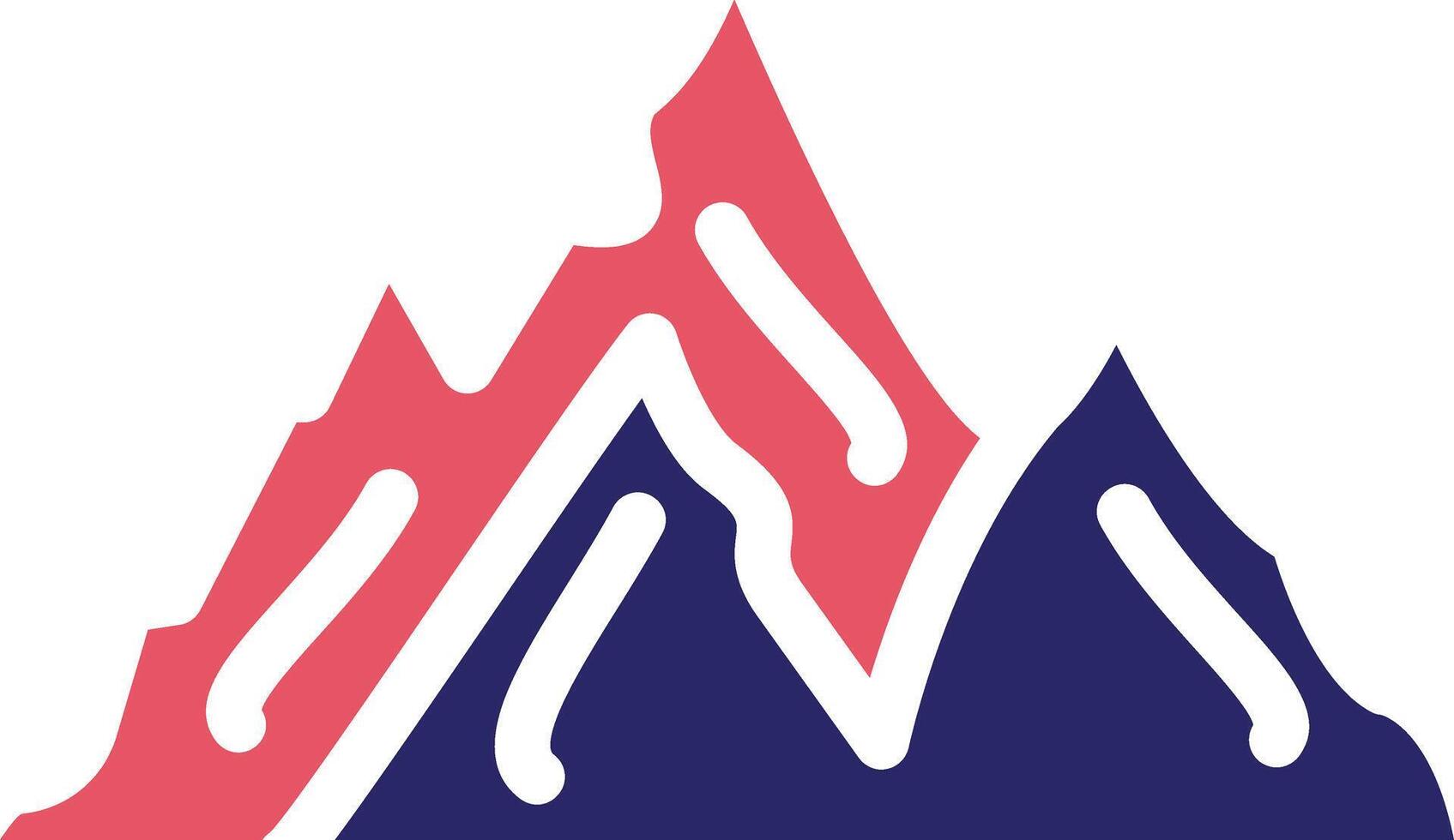 Mountains Vector Icon