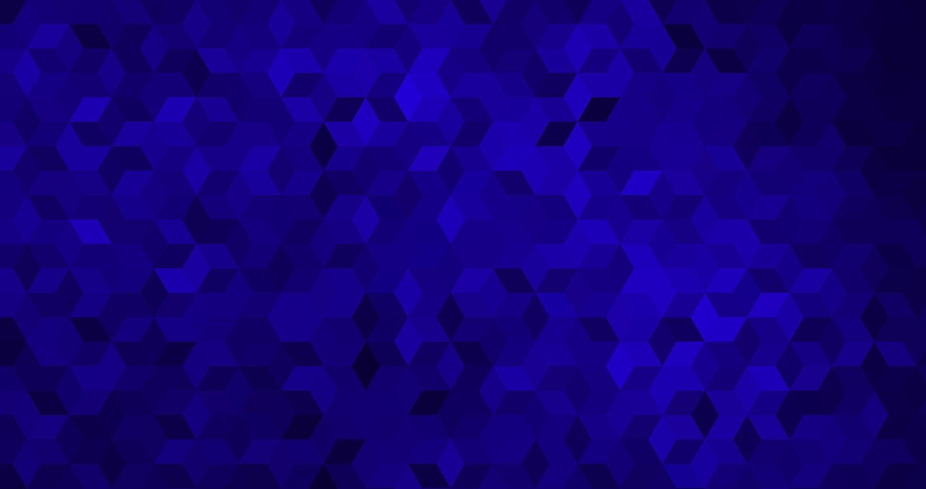 abstract modern blue elegant hexagons background vector