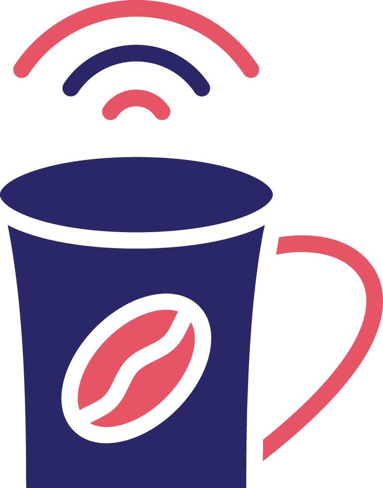 Cafe Wifi Vector Icon