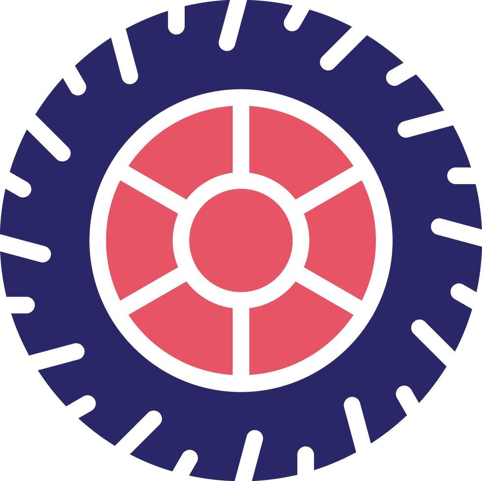 Tire Vector Icon