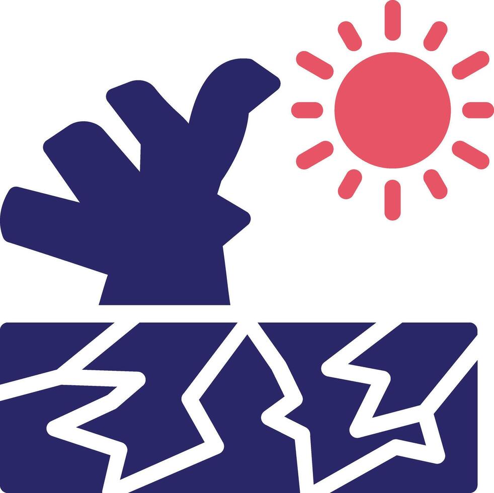 Drought Vector Icon
