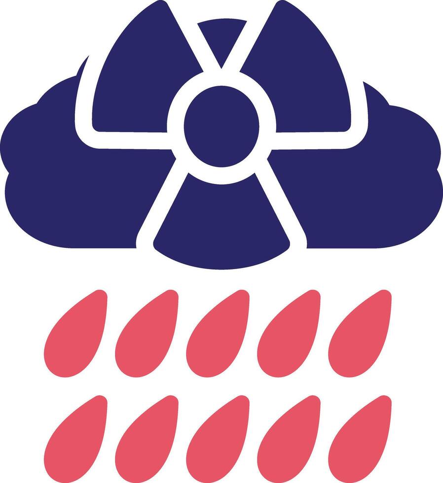 Acid Rain Vector Icon