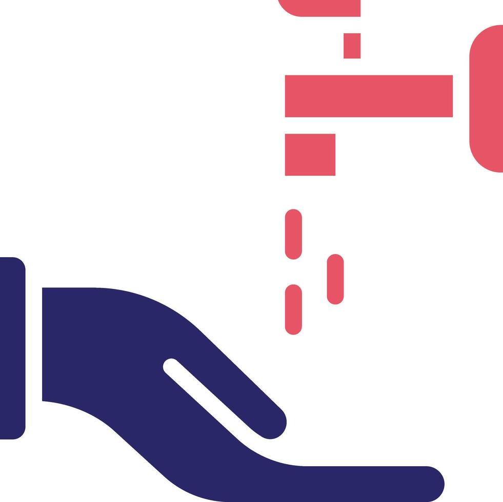 Washing Hands Vector Icon