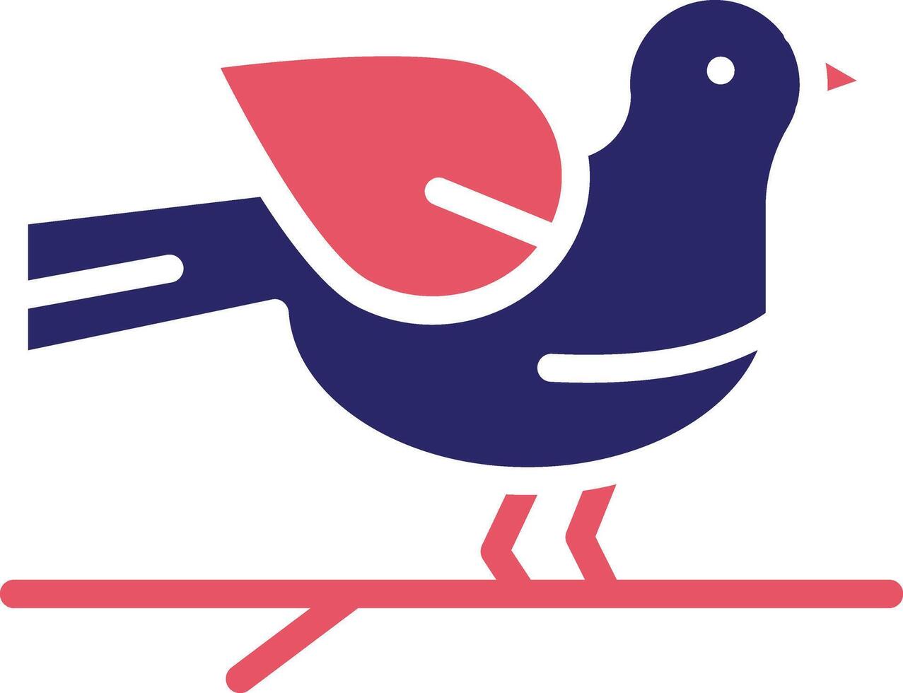 Spring Birds Vector Icon